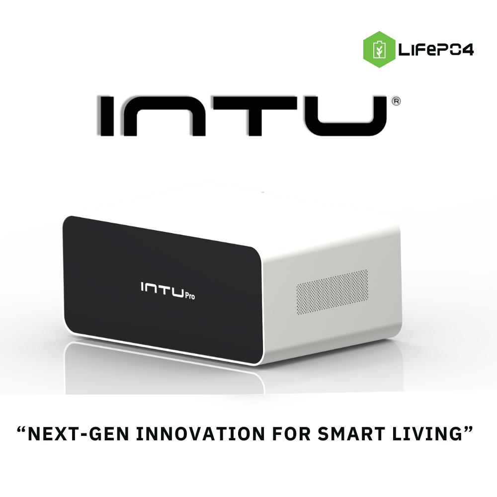 INTU Pro 2560Wh Lithium Home UPS Battery — front view