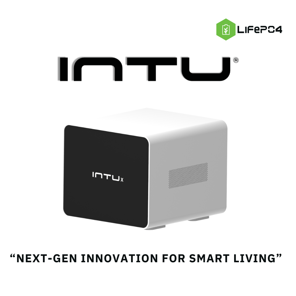 INTU X 1920Wh Lithium Home UPS Battery — front view